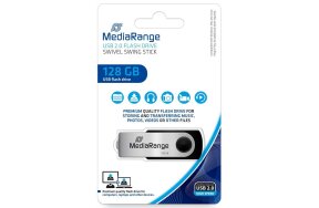 MEDIA RANGE USB FLASH DRIVE 128GB